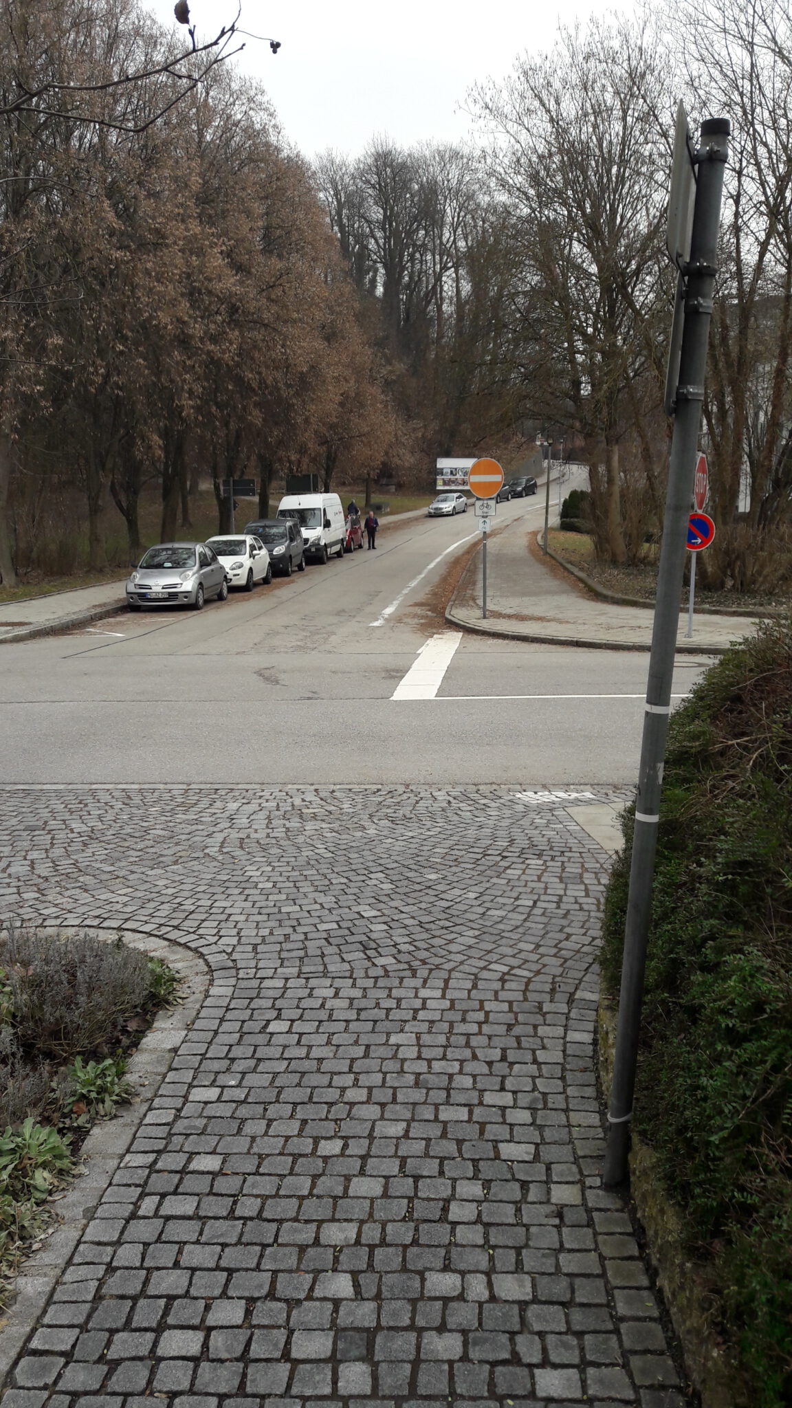 Am Stadtwall gefährliche Kreuzung . . . Verkehrswende